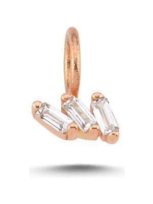 Cherry By Özkonak Tria Dikdörtgen Taşlı Charm