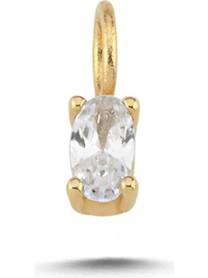 Cherry By Özkonak Mistik Beyaz Taşlı Charm