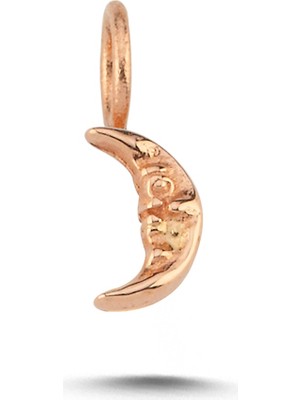 Cherry By Özkonak Işıltılı Ay Charm