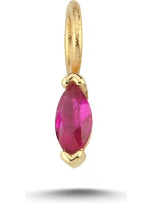 Cherry By Özkonak Pembe Taşlı Kıvılcım Charm