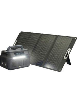 Initial Entropy Energy Solar Başlangıç Paketi (P800  Taşınabilir Güç Kaynağı + SP100 Taşınabilir Solar Panel)