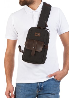 Sannora Bags Kanvas Omuz ve Sırt Çantası Çapraz Askılı
