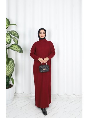 Nisum Moda Fitilli Triko Elbise