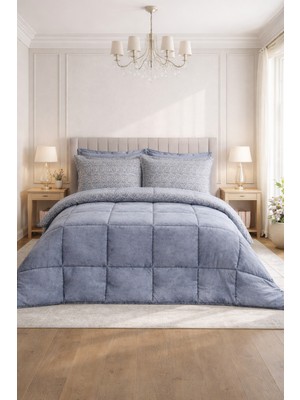 Bedline Softly Uyku Seti Tek Kişilik Matilda Mavi