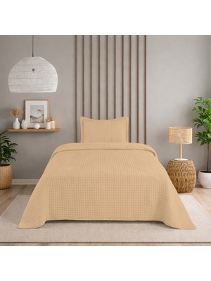 Bella Home Tek Kişilik Sonnia Yatak Örtüsü Seti - 180X240 cm - Pvc Çantalı