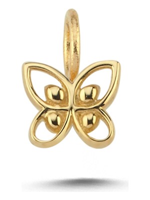 Cherry By Özkonak Zarif Kelebek Charm