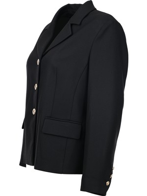 Ekol Bb Minimalist Uzun Kol Kadın Ceket - Şık ve Rahat