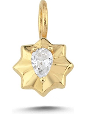Cherry By Özkonak Ortası Damla Detay Yıldız Charm