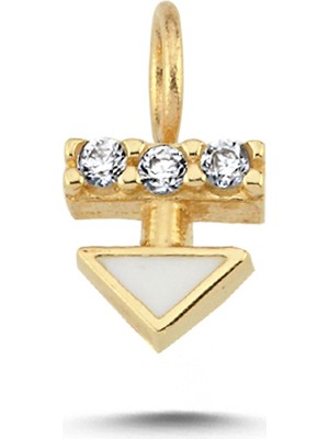 Cherry By Özkonak Beyaz Parlayan Ok Charm