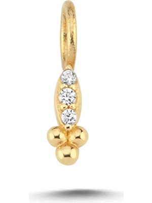 Cherry By Özkonak Tria Taşlı Boncuk Detay Charm