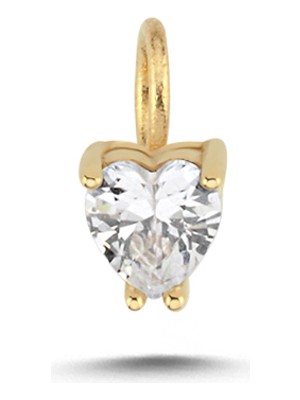 Cherry By Özkonak Big Kalp Taşlı Charm