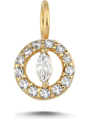 Cherry By Özkonak Damla Taşlı Çember Charm