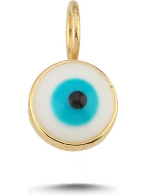 Cherry By Özkonak Big Turkuaz Nazar Eye Charm