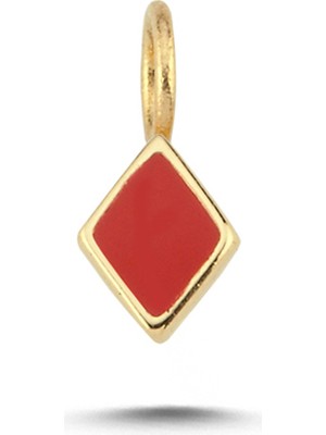 Cherry By Özkonak Kırmızı Geometrik Charm