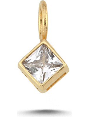 Cherry By Özkonak Kare Taşlı Charm