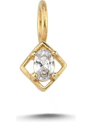 Cherry By Özkonak Işıltı Taşlı Kare Charm