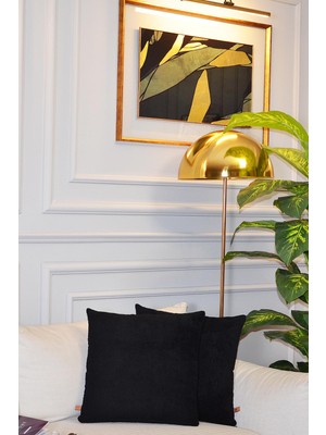 Bir Home Teddy Jakar Özel Tasarım 2'li Dekoratif Kırlent Kılıfı 43X43 cm