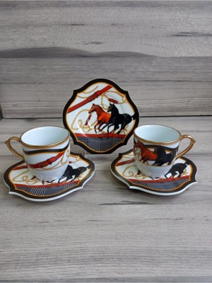 Fermato Hipodrom -2 Kişilik Kahve Fincanı Seti