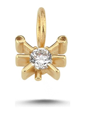 Cherry By Özkonak Simetrik Taş Detay Charm