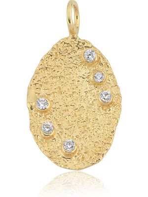 Cherry By Özkonak Vintage Plaka Kolye Ucu