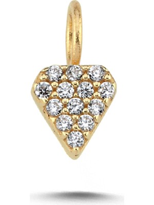 Cherry By Özkonak Parıltılı Ok Ucu Charm