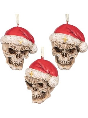 Karokstore QS923709 Tatil Iskeleti Süsü, 3'lü Set, 3 Adet