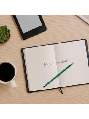 Karokstore Köşeli Mercanlı Kurşun Kalem 12’li, Hb Derece, Kırılmaya Dayanıklı Uç, Kolay Açılır, Iz Bırakmaz