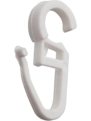 Karokstore Rustik Perde Klipsi 50 Adet Beyaz