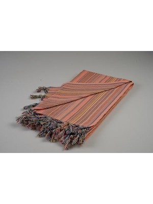 Karokstore Doğal Pamuklu Türk Ev Tekstili Hamam - Banyo - Plaj - Spor-Fitness ve Jimnastik Için 100X180 cm 380GR (Turuncu-Mavi-Siyah-Beyaz)