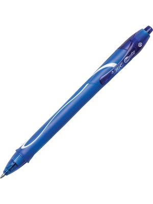 Karokstore Gel-Ocity Dry Hizli Kuruyan Jel Kalem 12'li Kutu Mavi, 0.7 mm Orta Kalınlıkta Uç, Hızlıca Kuruyan Jel Mürekkep