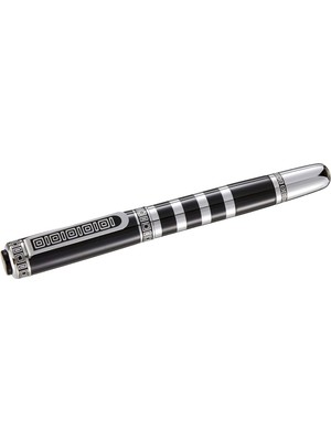 Karokstore Clkpen Zpö03 Atatürk Silüetli Roller Kalem Gümüş