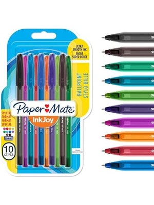 Karokstore Papermate Inkjoy 100 Kapakl T Kenmez Kalem, M U , 8+2 Kar K - 1956751
