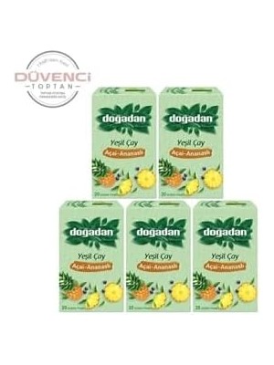 Karokstore Yeşil Çay Açai Ananaslı 20 Adet x 5
