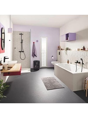 Karokstore Start Lavabo Bataryası, S-Boyut, Su Tasarruflu, Mat Siyah, 235512432