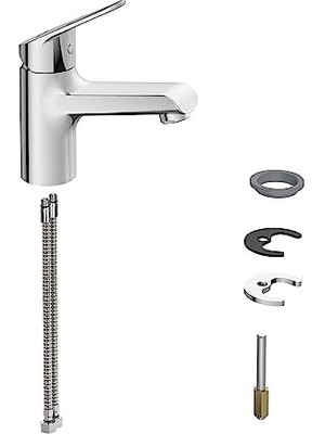 Karokstore A42912 Lavabo Bataryası, Krom
