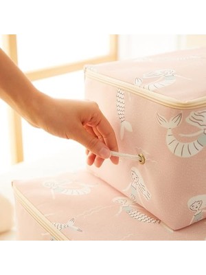 Karokstore 2'li Çocuk Odası Deniz Kızı Hurç Set 1 Adet 30 x 22 x 18/1 Adet 52 x 28 x 21 cm