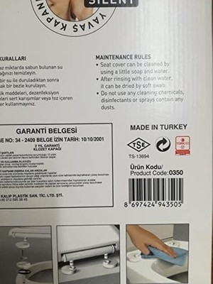 Karokstore Çocuk Adaptörlü Yavaş Kapanır Klozet Kapağı 0350