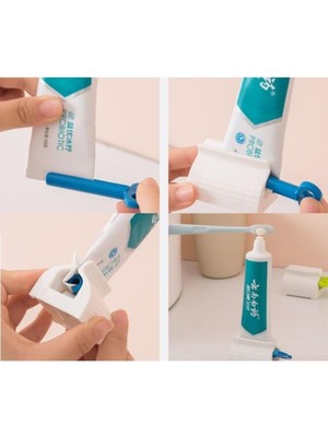 Karokstore 1 Adet Çevirmeli Diş Macunu Sıkacağı Manuel Diş Macun Sıkma Makinesi Krem Boya Tüp Sıkma