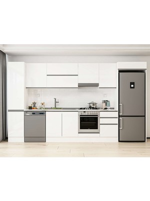 Alvinka 385X222 cm Hg_j Mutfak Dolabı Beyaz Beyaz MBB-E90B45S50-1