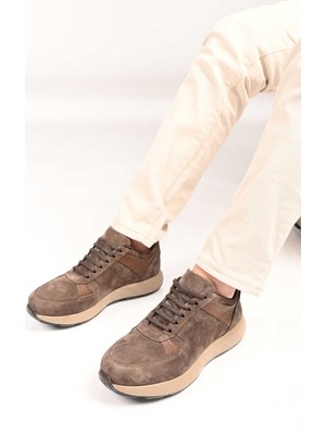Bestello Bağcıklı Eva Taban Hakiki Deri Sneaker 172-64198 Erkek Ayakkabı