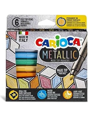 Karokstore Metalik Keçeli Kalem 6'li