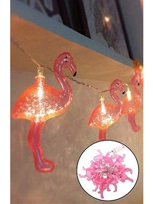 Karokstore 10'lu Pilli LED Dekoratif Işık Zinciri Aydınlatma, 1.5 M