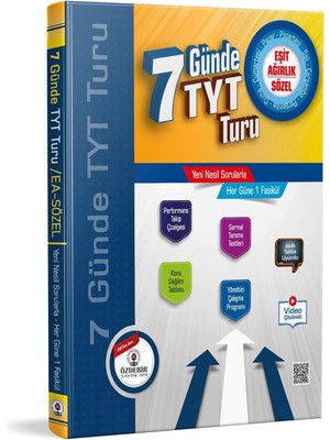 Karokstore Yks Tyt 7 Günde Eşit Ağırlık ve Sözel Turu