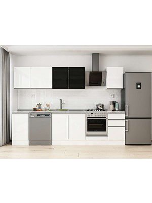 Alvinka 290X210 cm Hg_j Mutfak Dolabı Beyaz Beyaz M-E80S45S45-3