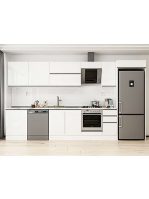 Alvinka 380X222 cm Hg_j Mutfak Dolabı Beyaz Beyaz MB-E80S60S40-2
