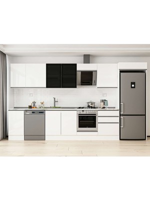 Alvinka 395X222 cm Hg_j Mdf Mutfak Dolabı Beyaz Beyaz MB-E90S45S60-3
