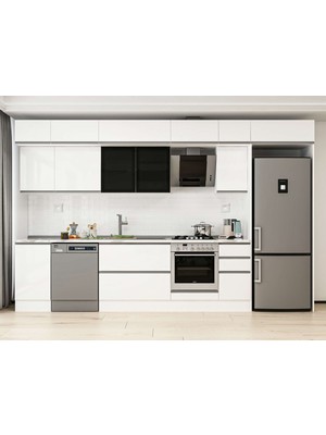 Alvinka 375X240 cm Hg_j Mdf Mutfak Dolabı Beyaz Beyaz MB-E90S45S40-3