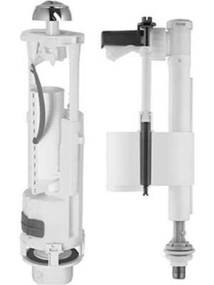 MegaVitrin Tema Siamp 49-93 Çift Kademeli Klozet Rezervuar Iç Takımı - 3/6 Litre Tse Belgeli