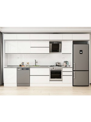 Alvinka 395X240 cm Hg_j Mdf Mutfak Dolabı Beyaz Beyaz MB-E90S60S45-2