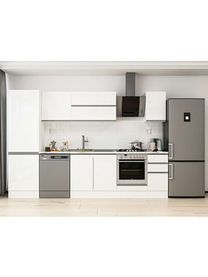 Alvinka 310X210 cm Hg_j Mutfak Dolabı Beyaz Beyaz MB-E90B60S40-2
